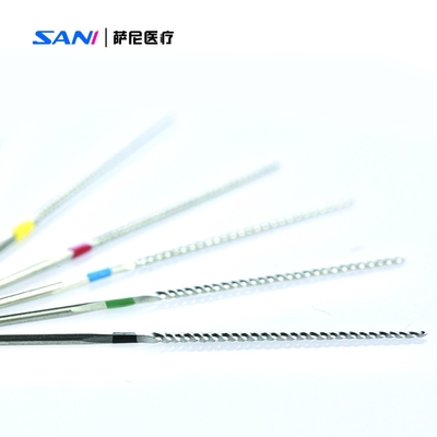 購入 歯科根管のステンレス鋼Uは歯根管治療のための32mm 15#-40#をファイルする online manufacture