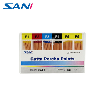 歯科内歯科 Gutta Percha Points Taper 02/04/06/F1-F5 CE証明書付き