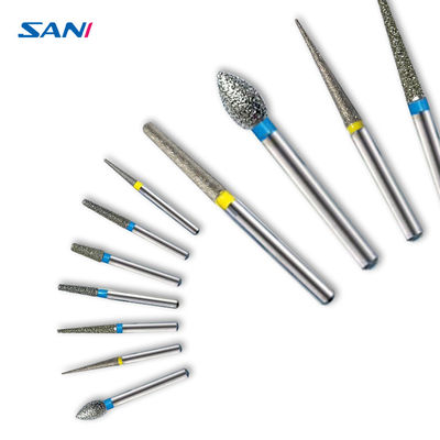 Hardness高い11mm Handpiece Dental Diamond BursのセリウムApproved